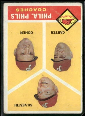 1960 Topps #466 (Silvestri/Carter/Cohen) - Very Good 3000290 - Image 1 of 2