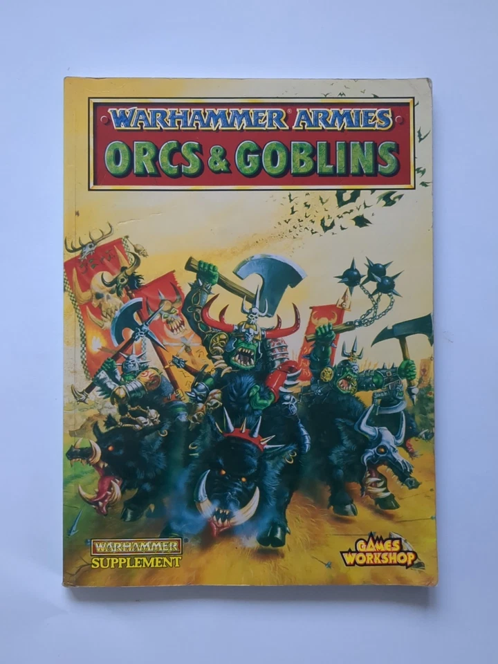 Games Workshop Warhammer Fantasy Battles Orcs Army Book 1993 Softback - Image 1 of 1