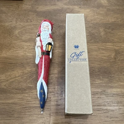 Vintage Avon Old World Santa Pen New in Box  - Image 1 of 3