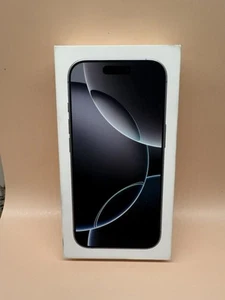 Apple iPhone 16 Pro Black Titanium BOX ONLY - Photo 1 sur 4