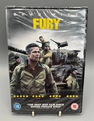 Fury (DVD) Brad Pitt / Shia LaBeouf - New Sealed Free P&P - Image 1 of 2