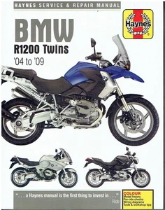 BMW R1200 GS/ADVENTURE/ST/RT/S/R (2004-09) MANUALE OFFICINA PROPRIETARI *VGC* - Foto 1 di 1