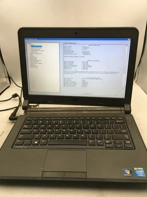 DELL LATITUDE 3340 - BOOTS TO BIOS - BAD HINGE - 8GB RAM - INTEL CELERON - BB - Image 1 of 4