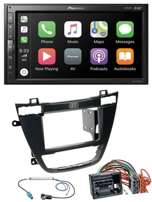 Pioneer USB MP3 DAB 2DIN Bluetooth Autoradio für Opel Insignia 08-13 schwarz - Bild 1 von 4