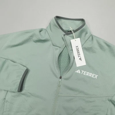 Chaqueta Adidas TERREX Xperior Cremallera Completa Para Hombre Talla M Climawarm Verde Polar Claro Foto 1 de 4