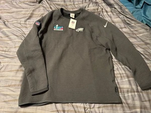 Nike Philadelphia Eagles Super Bowl 57 LVII Media Day Sweatshirt Therma Fit XL - Bild 1 von 13