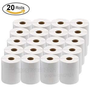 20 Rolls DYMO 4XL Labels Direct Thermal Shipping Labels 4"x6" 1744907 Compatible - Picture 1 of 8