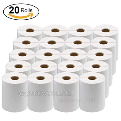 20 Rolls DYMO 4XL Labels Direct Thermal Shipping Labels 4"x6" 1744907 Compatible - Image 1 of 4