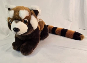 Magnussen Home Plush Realistic Red Panda Large HTF Stuffed Animal 18" + 17" Tail - Picture 1 of 7