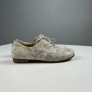 Waldlaufer lace leather men shoes cream silver size 7 1/2 - Bild 1 von 10