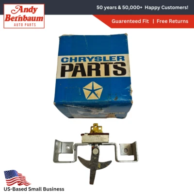 Interruptor de control del motor del soplador del calentador Plymouth Fury 1966 2631540 nuevo en stock Foto 1 de 4