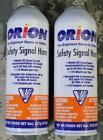2 Orion 510 Safety Signal Air Horn 8oz Refill Cans Up to 115 Blasts per Can! NEW