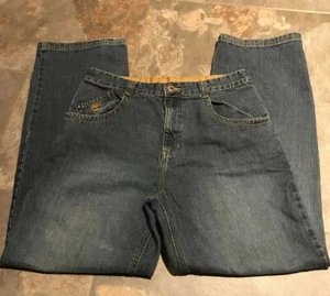 Timberland Youth Boys Blue Carpenter Jeans Size 20 32 x 30 Relaxed Fit - Picture 1 of 7
