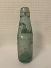 Vintage J.P. Brodie Inverness Aqua Glass Marble Stop Beer Bottle