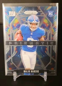 2024 Panini Prizm Prizmatic #13 Malik Nabers RC - New York Giants - Picture 1 of 3