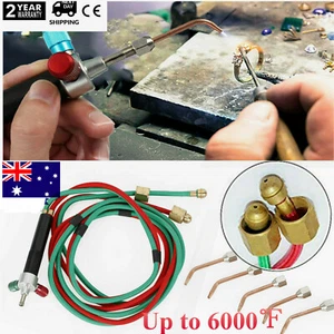 Liquefied Gas Oxygen Torch Hot Jewelry Jewelers Micro Welding Soldering & 5 Tips - Picture 1 of 12