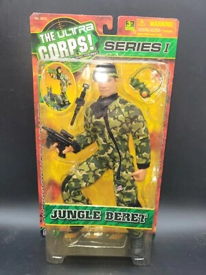 Figura de acción The Ultra Corps, Ultra Tech Warriors, Jungle Beret Flashfire 12" Foto 1 de 3