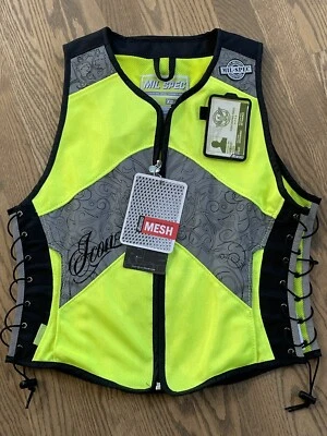 Icon Mil Spec Women's Size Small Mesh Vest NWT Reflective High Vis Moto Military - Image 1 of 4