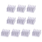 10pcs Aluminum Heat Sink Cooling Fin Fit For Computer Memory Chip IC LED