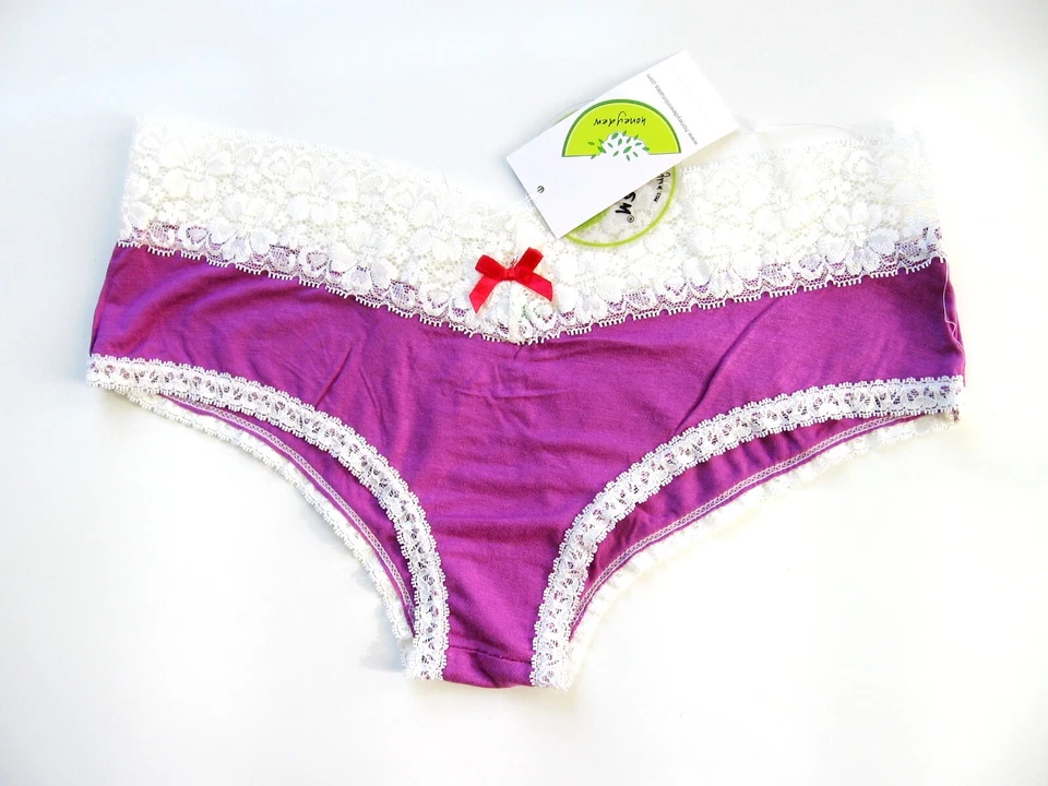 A155 Honeydew NUEVO Lujoso Encaje Aberturas Elastizado Rayón Jersey Boyshorts 482 486 Foto 1 de 1