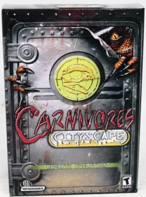 Carnivores Cityscape PC-Cd Rom Game Rewrite Evolution InfoGames - New Sealed - Image 1 of 4