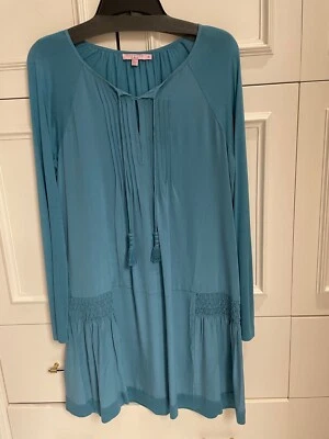 Calypso St Barth Blue dress long sleeves Size M - Image 1 of 4