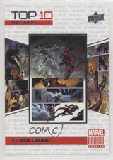 2018-19 Upper Deck Marvel Annual Top 10 Villains Red Goblin #TV3 0bl3