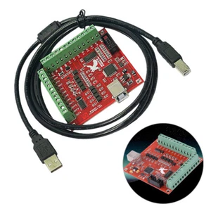 Mach3 CNC Schnittstellenplatine Controller USB 4 Achsen Bewegungssteuerungskarte - Bild 1 von 9