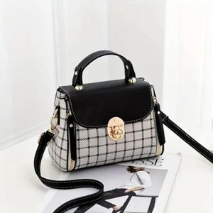 PU Leather Handbags Fashion Shoulder Messenger Crossbody Luxury Women Tote Bag - Picture 1 of 27