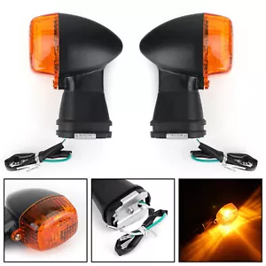 Front Clignotant Pour Kawasaki ZX-6R 7R 9R 12R EX 500R NINJA GPZ ZR-X ZX-R Amb A - Picture 1 of 6
