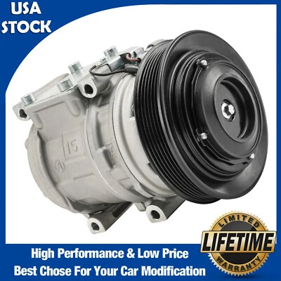 78320 A/C Compressors & Clutches For Toyota Corolla 1998 1999 2000-2002 L4 1.8L - Image 1 of 4