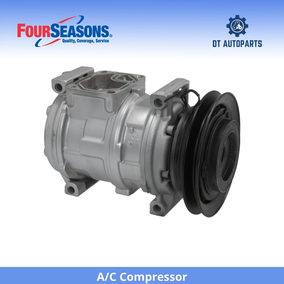 Compressor A/C Chrysler LeBaron 1991-1995 4 Estações 1992 1993 1994 - Imagem 1 de 4