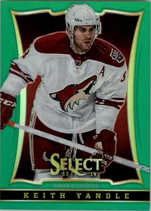 2013-14 Select Prizms Green #93 Keith Yandle /25