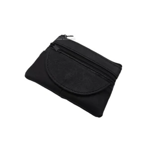 Purse Keyring Leather Coin Small Change Bag Card Wallet Pouch Zip - Picture 1 of 4