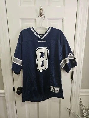 Camiseta De Colección Años 90 Starter Dallas Cowboys Troy Aikman #8 L/XL Foto 1 de 4