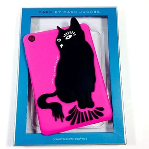 Marc Jacobs Electronic Tablet Sleeve For Ipad Mini Hot Pink With Black Cat.NWT. - Picture 1 of 5