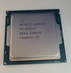 Intel Xeon E3-1245V5 4-cores CPU Processor FCLGA1151 3.50 GHz 8 MB Cache 8 GT/s - Picture 1 of 1