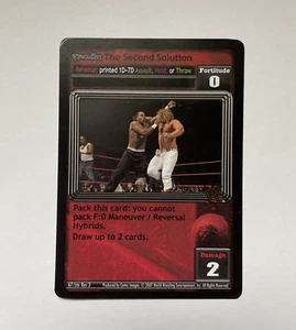 REVOLUTION The Second Solution reversal cards for WWE WWF Raw Deal card game ccg - Bild 1 von 5