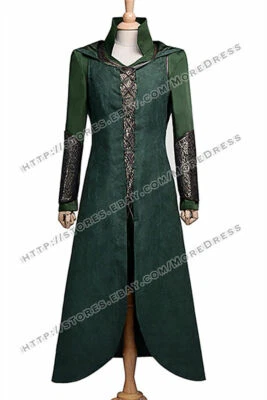 Tauriel The Hobbit Cosplay Costume Women's Halloween Outfit Party Fancy Dress  - Image 1 of 4