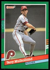 1991 Donruss Terry Mulholland Philadelphia Phillies #541