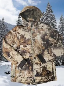 Ladies Camouflage Heavy Padded Waterproof Hunting Jacket Coat Shooting 3979 - Picture 1 of 35