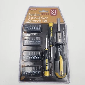 31-Piece Ratchet Screwdriver Wrench Set - Picture 1 of 4