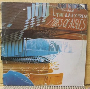 Joni Mitchell - Miles of Aisles - Asylum 1974 2 LP Set - Imagen 1 de 6