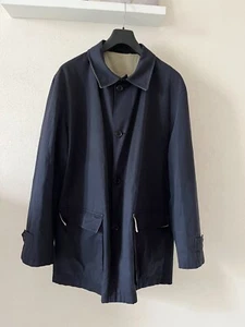 Longhi (made in Italy) Classic Trench Coat - Dark Blue - sz It52 - Picture 1 of 12