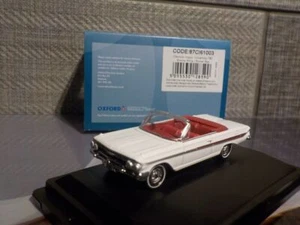 Chevrolet Impala Convertible 1961 - White 1/87 American cars - Picture 1 of 5