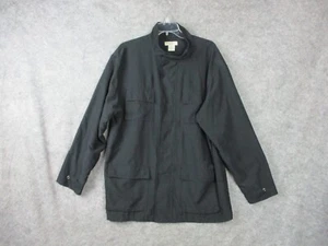 Chaqueta TravelSmith Hombre Grande Negra Bolsillos con Cremallera Completa Ligera Touring Adulto - Imagen 1 de 18