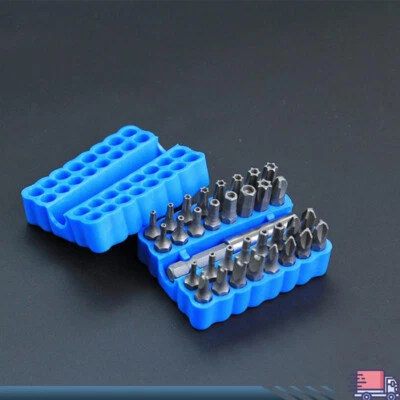 Hex Head Drill Bit Set Including 1/4 Extension Bit Holder For Screwdrivers 33pcs - Image 1 of 4
