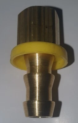 Continental 3DVC7 Push-On Hose Fitting 3/8in x 1/4in Hose Barb x NPTF Qty 73 - Image 1 of 2