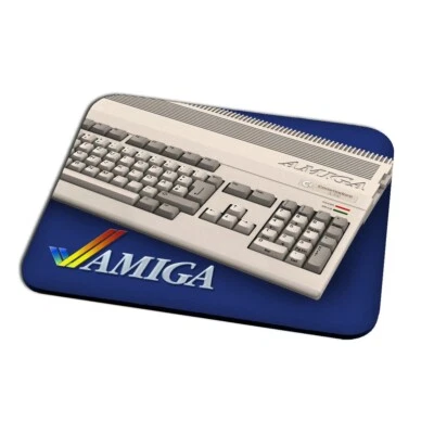 Tappetino Mouse Mousepad stile retrò Amiga PC 500 A500 mouse pad 23x19x0,5