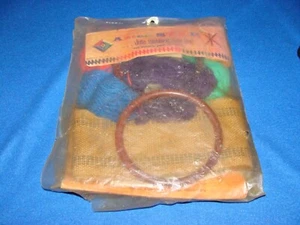 Kit de Bolso de Mano Vintage Wonder Art Creative Needlecrafts Estrella Azteca Correas de Yute - Imagen 1 de 23